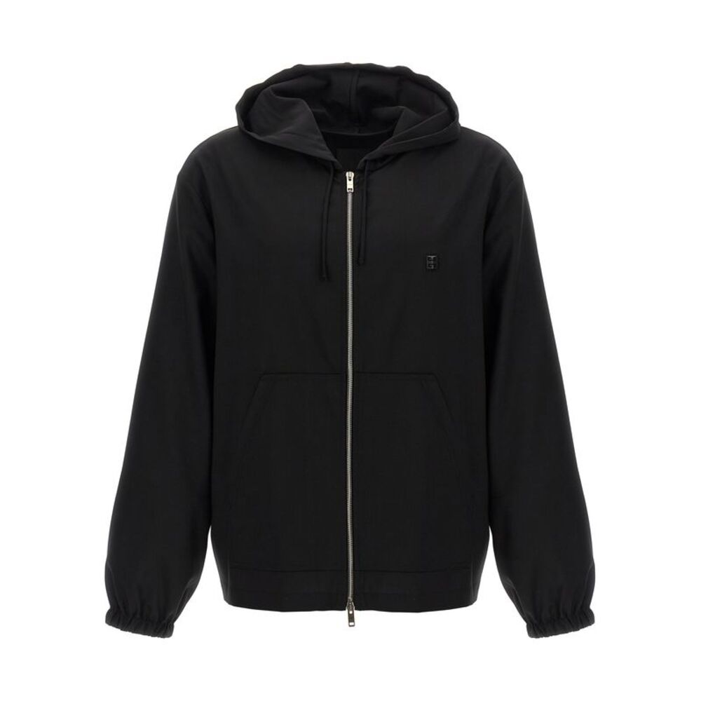 Givenchy Black Virgin Wool Men's Sweatshirt